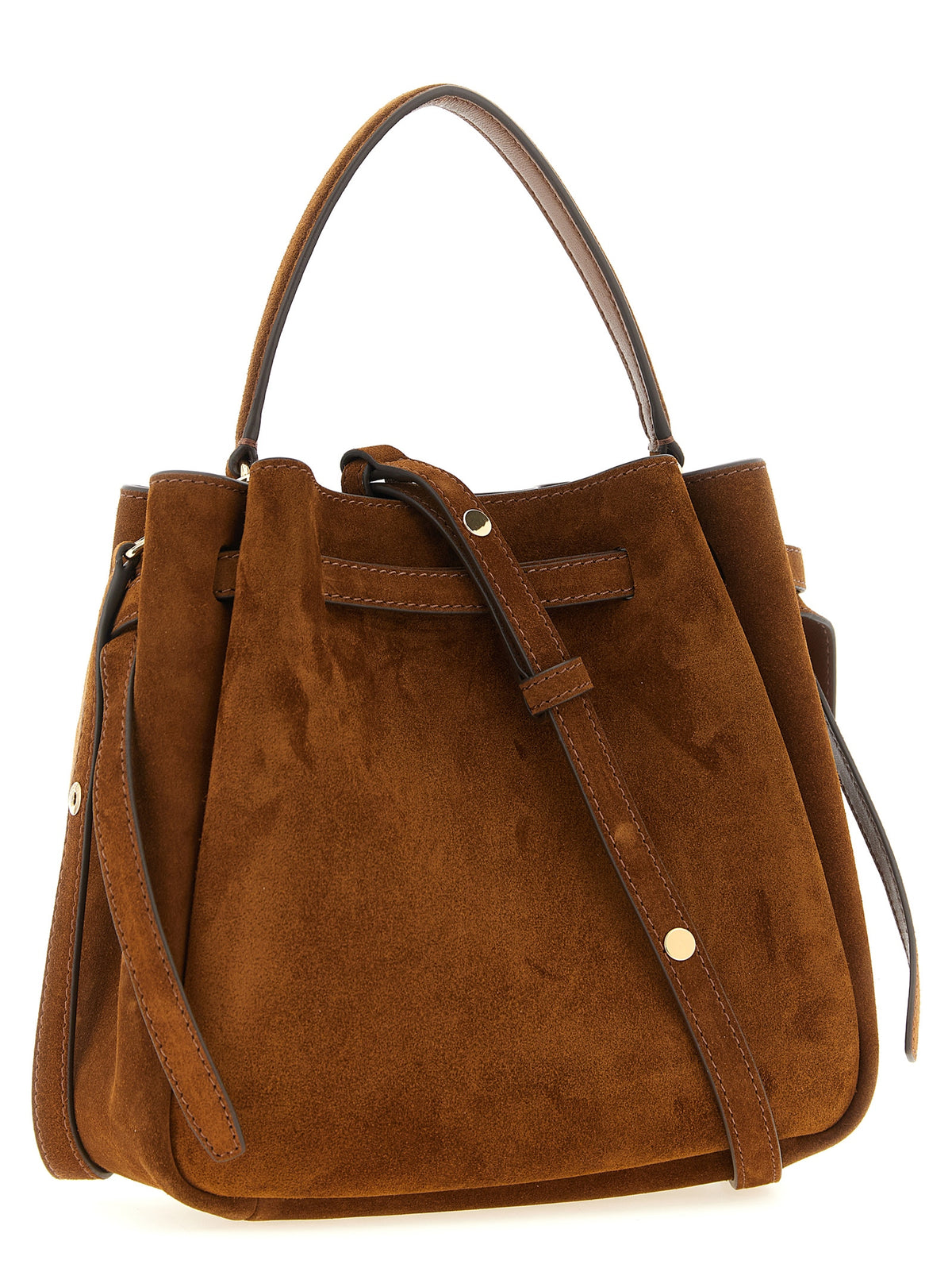 Brown Bovine Leather Handbag