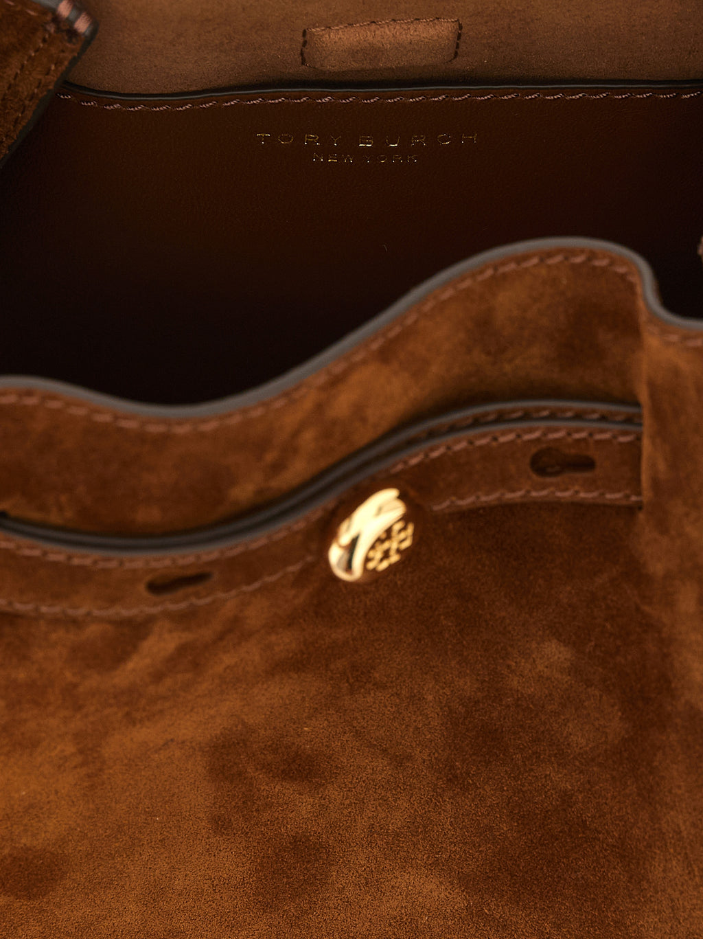 Brown Bovine Leather Handbag