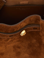 Brown Bovine Leather Handbag