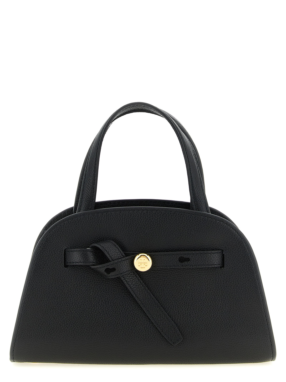 Black Cowhide Handbag