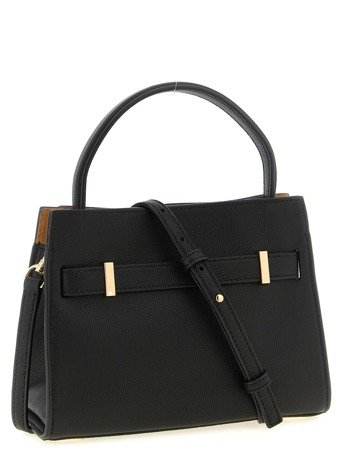 Black Lambskin Handbag