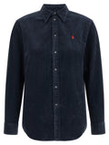 Blue Cotton Blouse