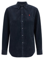 Blue Cotton Blouse
