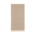 Beige Wool Oves Aries Foulard