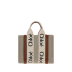 Brown Canvas Handbag