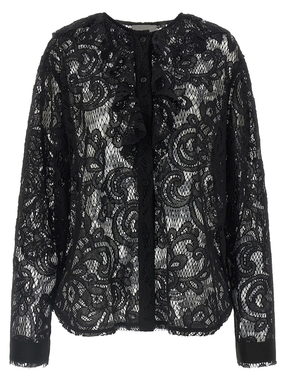 Black Cotton Blouse