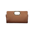 Brown Polyurethane Women's Bag