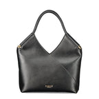 Black Polyurethane Women's Bag