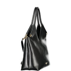 Black Polyurethane Women's Bag