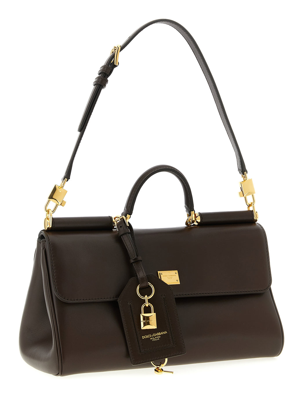 Brown Calfskin Handbag