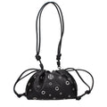 Black Leather Shoulder Bag