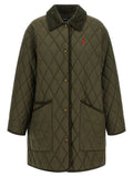 Bicolor Polyester Full-Length Jacket