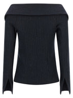 Blue Polyester Blazer