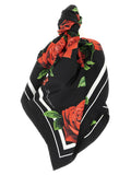 Black Silk Foulard