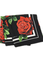 Black Silk Foulard
