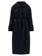 Blue Wool Coat