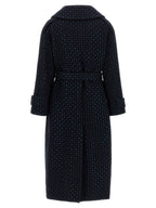 Blue Wool Coat