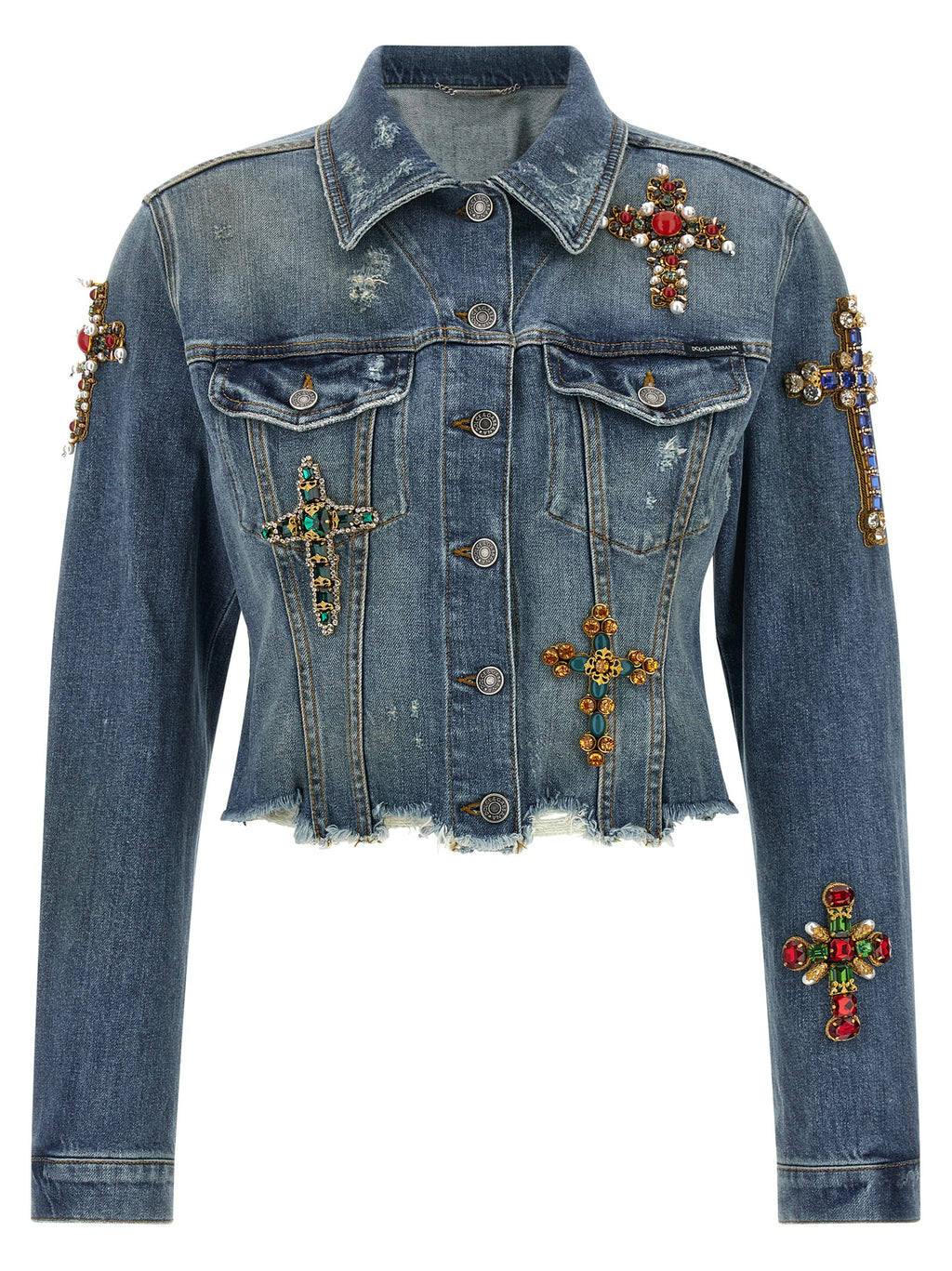 Blue Cotton Denim Jacket