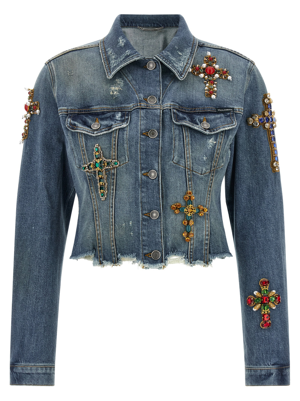 Blue Cotton Denim Jacket