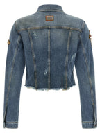 Blue Cotton Denim Jacket