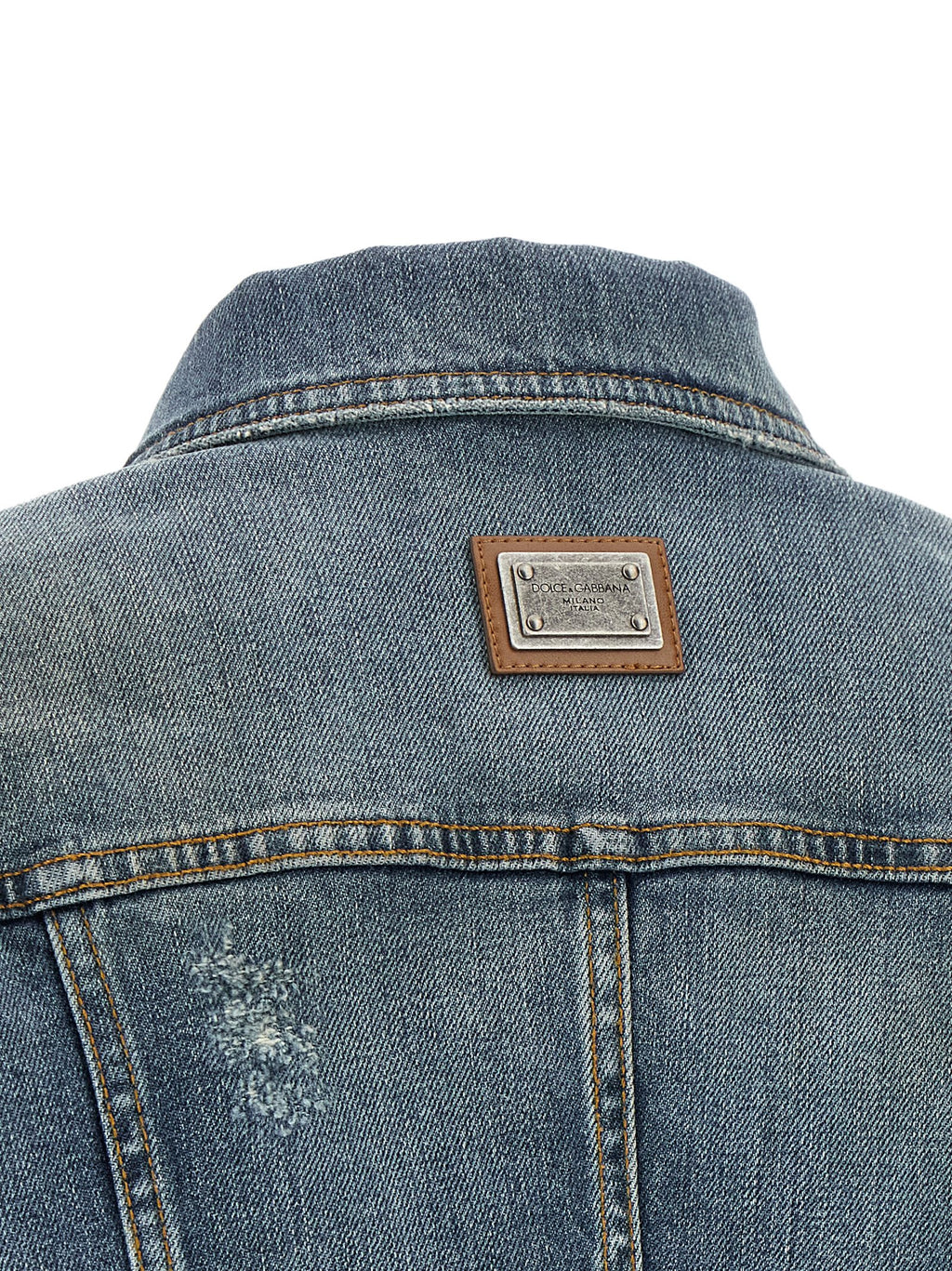 Blue Cotton Denim Jacket