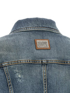 Blue Cotton Denim Jacket