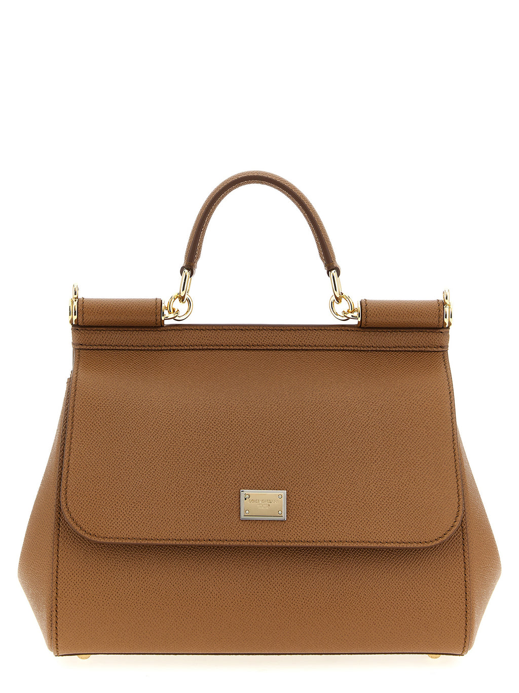 Brown Calfskin Handbag