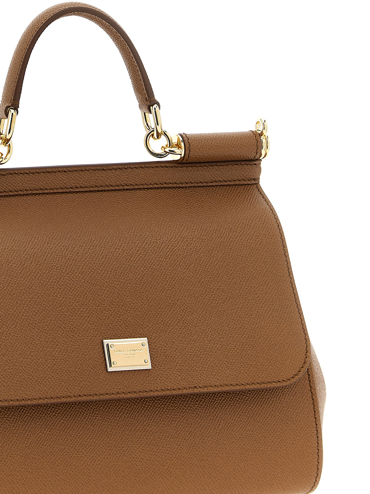 Brown Calfskin Handbag