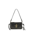 Black Calf Leather Bos Taurus Shoulder Bag