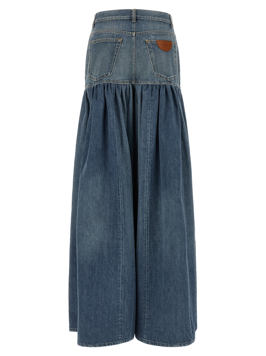 Blue Denim Skirt