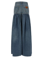 Blue Denim Skirt