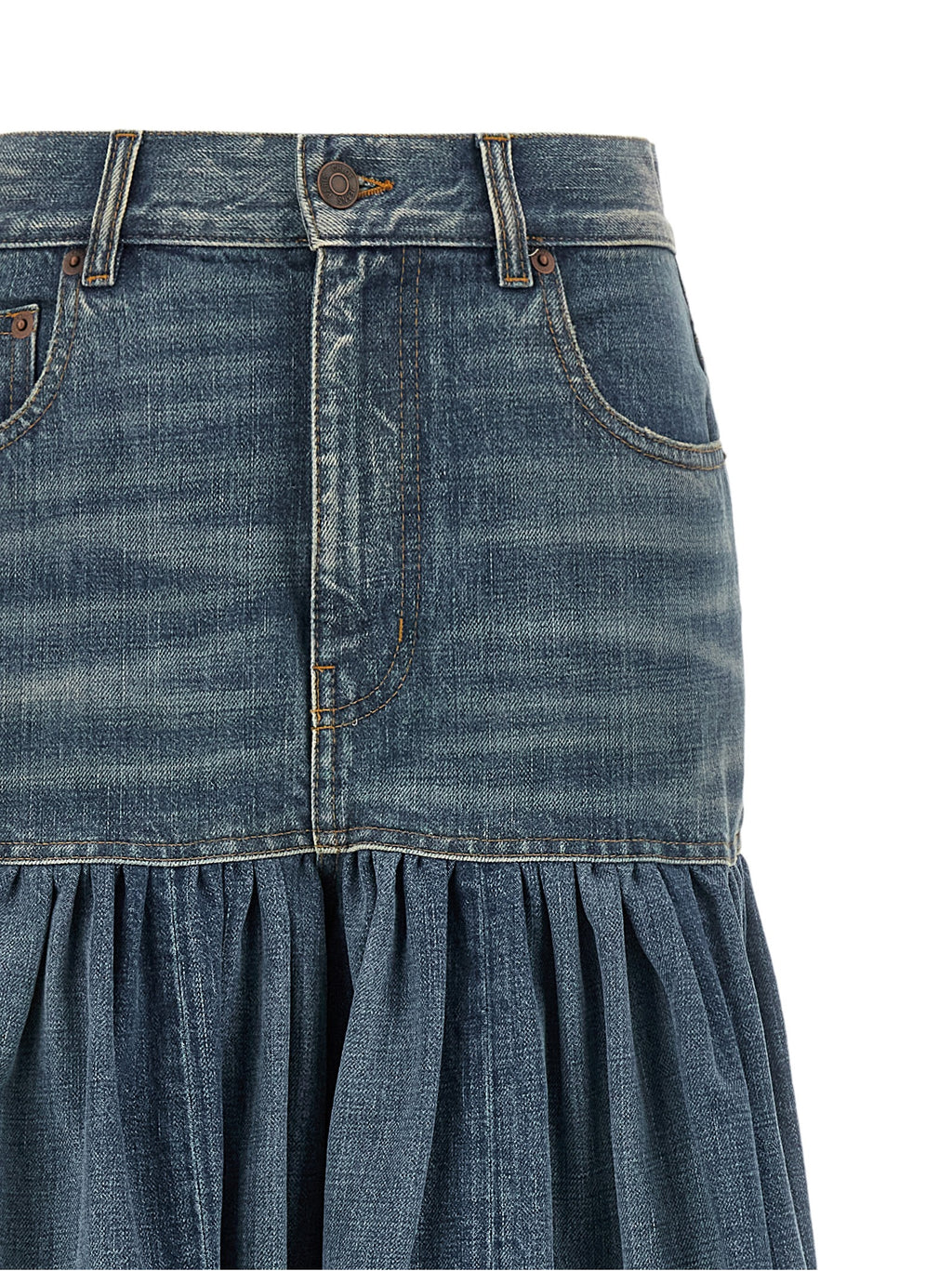 Blue Denim Skirt