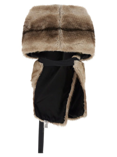 Beige Polyester Foulard
