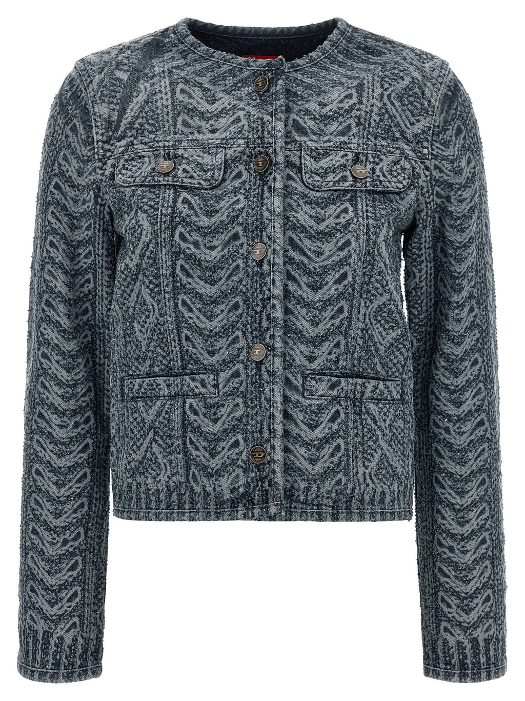 Blue Cotton Denim Jacket