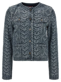 Blue Cotton Denim Jacket