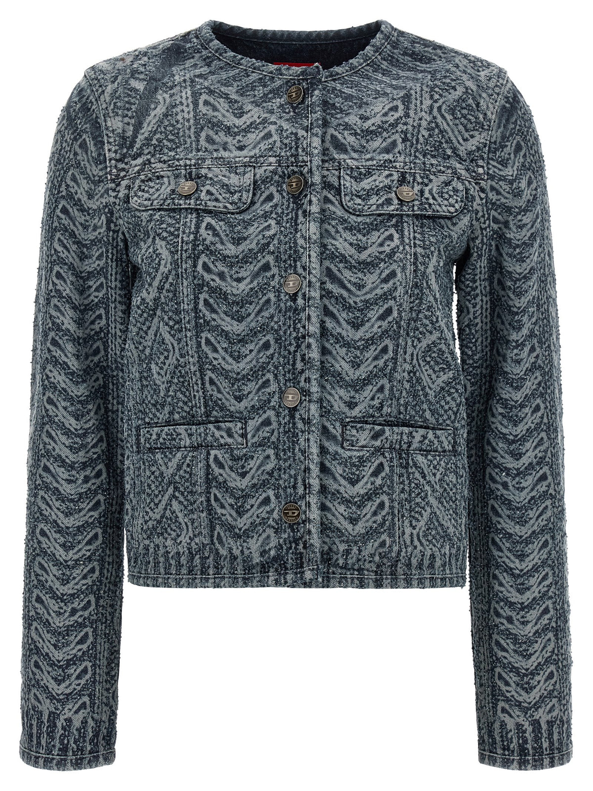 Blue Cotton Denim Jacket