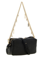 Black Lambskin Shoulder Bag