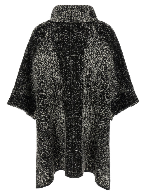 Bicolor Wool Coat