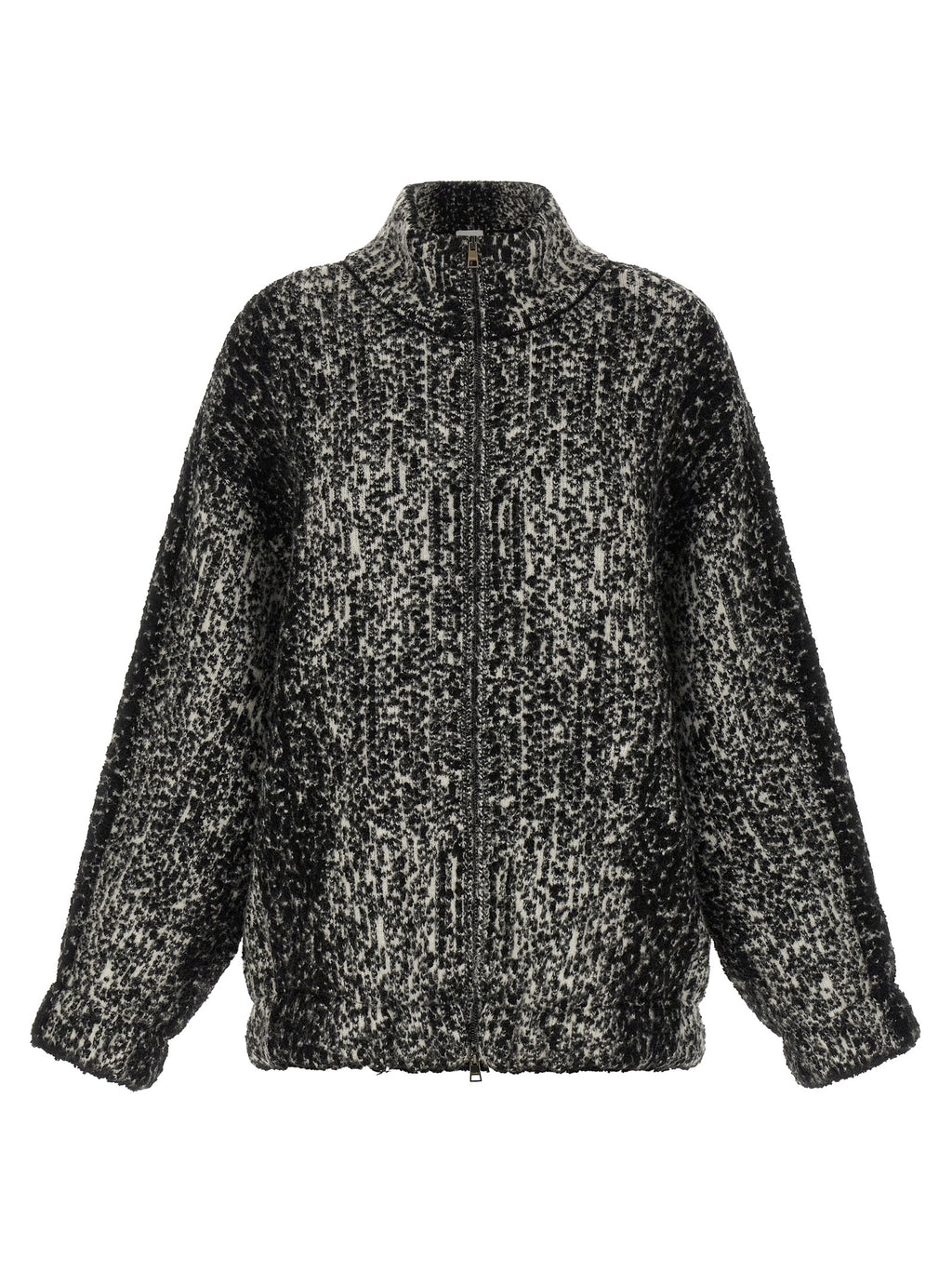 Bicolor Wool Bomber