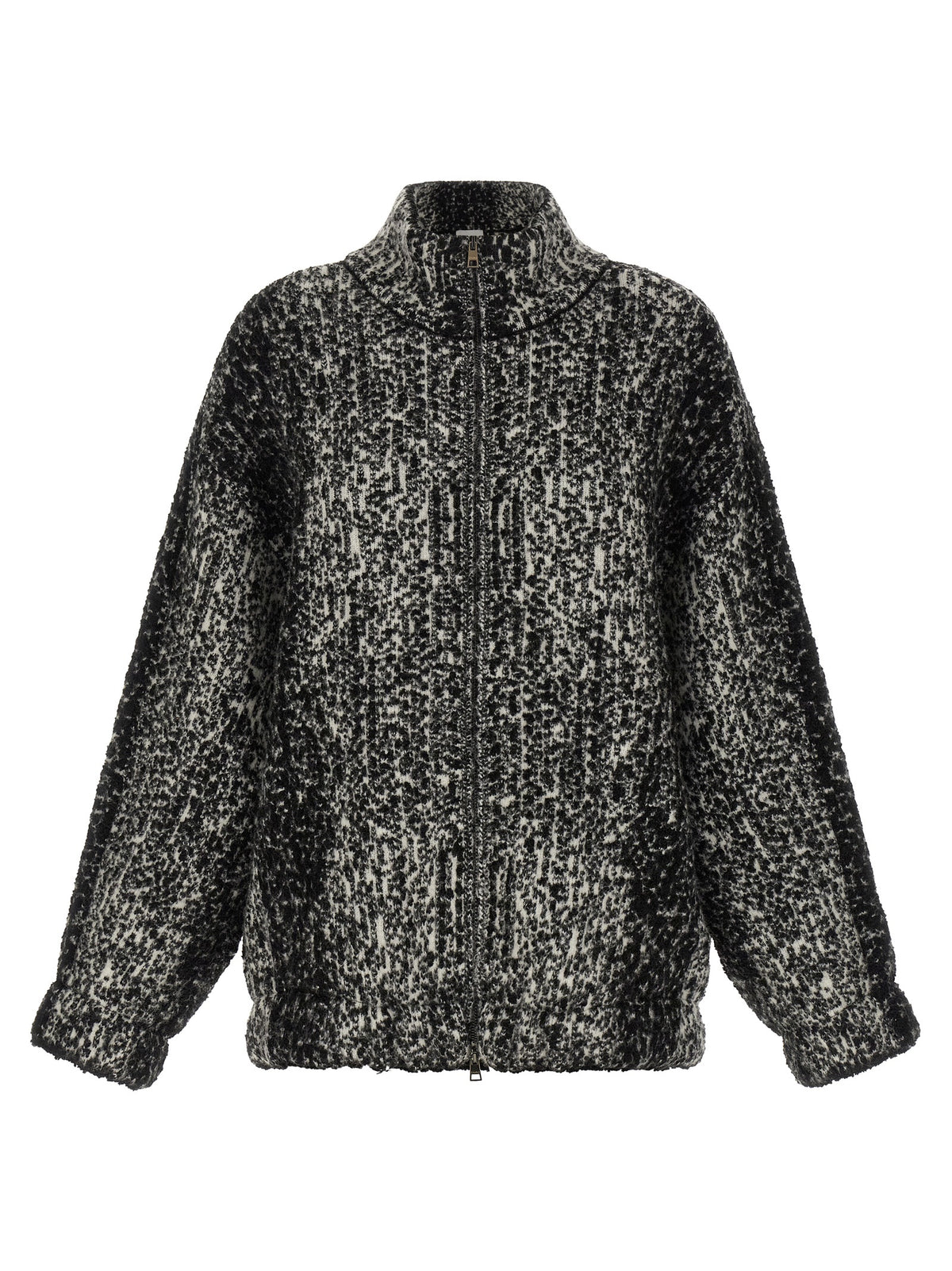 Bicolor Wool Bomber