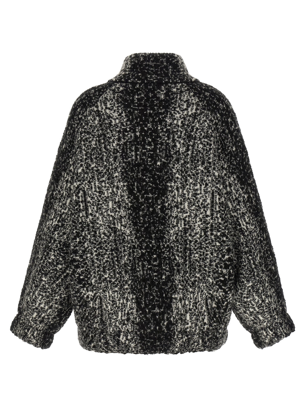Bicolor Wool Bomber