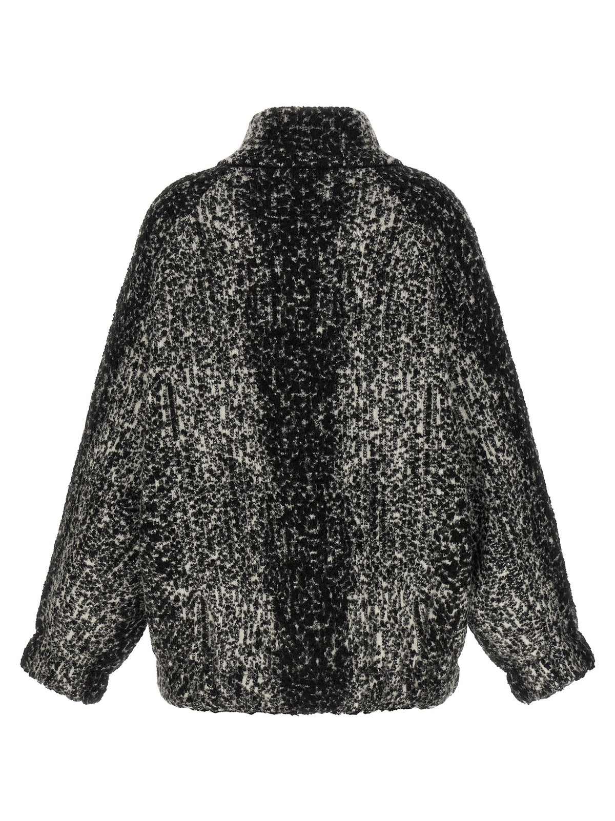 Bicolor Wool Bomber
