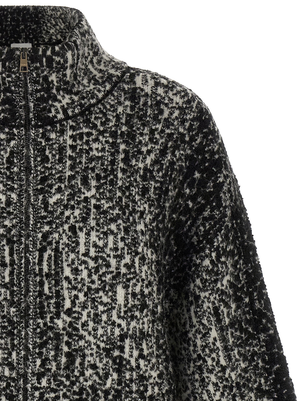 Bicolor Wool Bomber