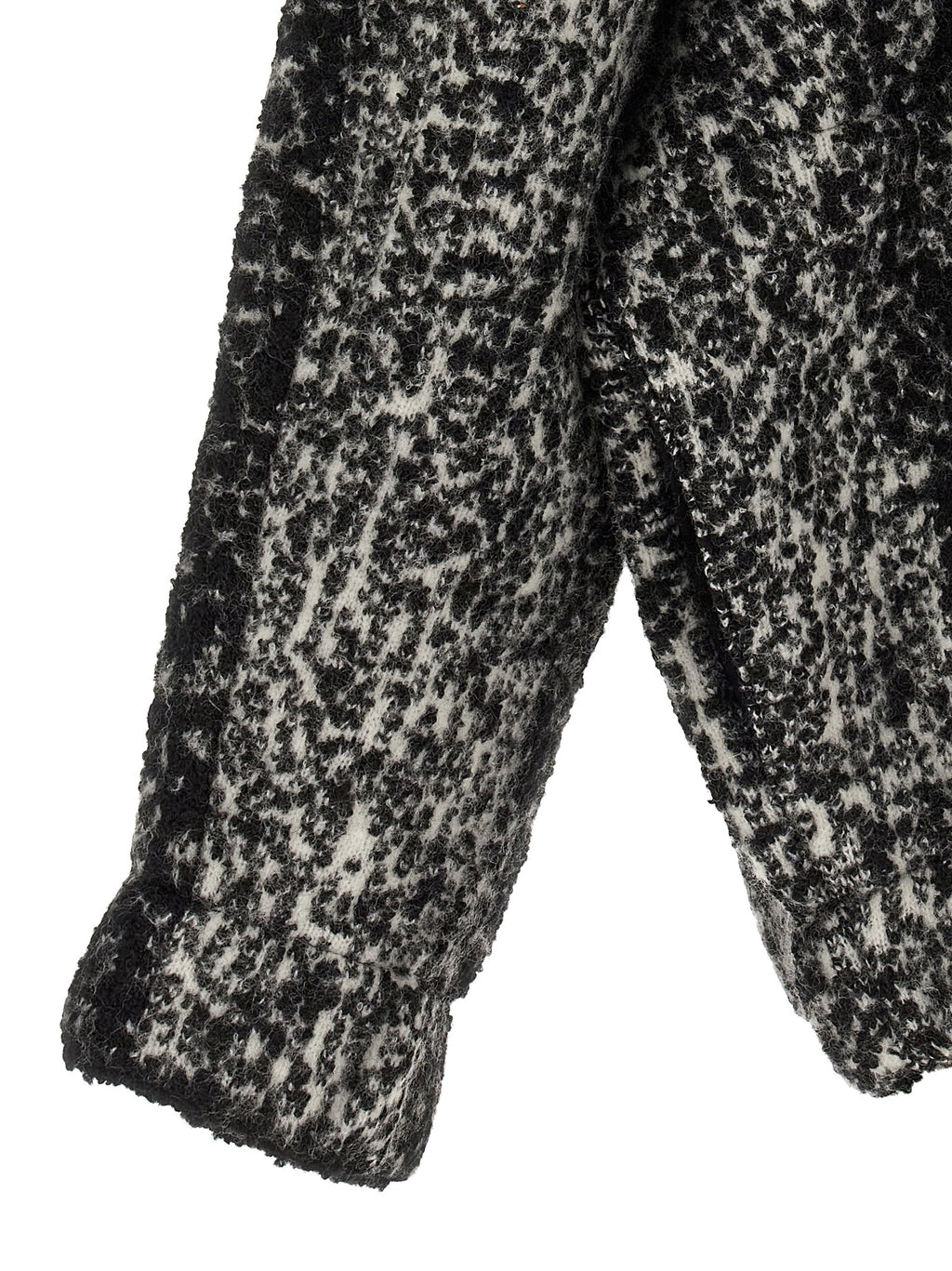 Bicolor Wool Bomber