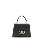 Black Calf Leather Bos Taurus Handbag