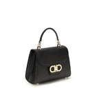 Black Calf Leather Bos Taurus Handbag