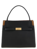 Black Lambskin Shoulder Bag