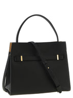 Black Lambskin Shoulder Bag
