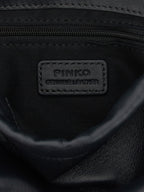 Blue Lambskin Shoulder Bag