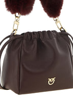 Bordeaux Lambskin Shoulder Bag